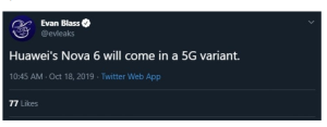 Huawei Nova 6