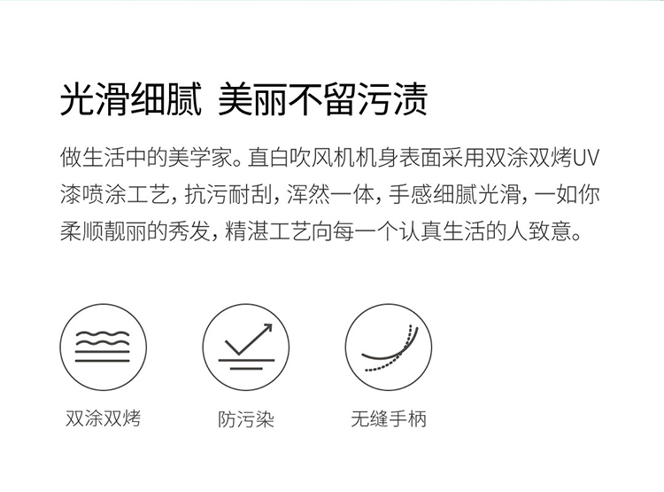 Zhidian salon-grade anion hair dryer