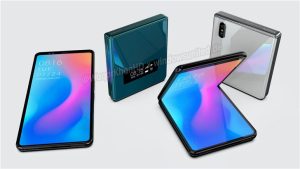 Xiaomi clamshell foldable smartphone