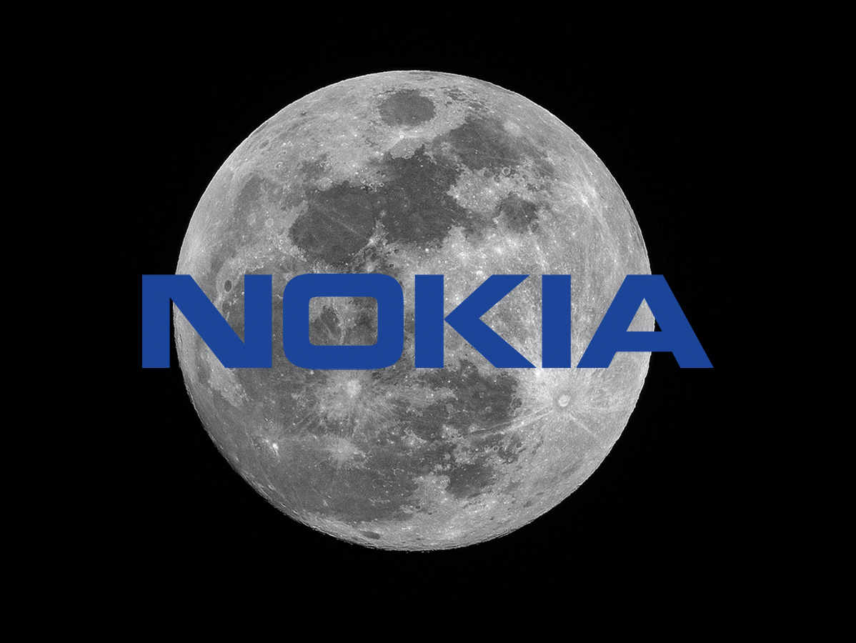 Nokia on the moon