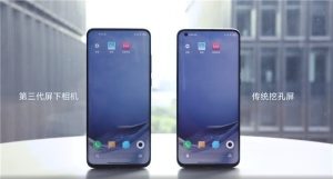 Xiaomi under-screen camera